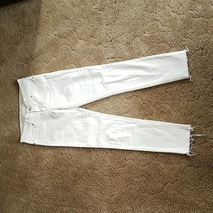 Levi's 711 skinny distressed jeans size 25